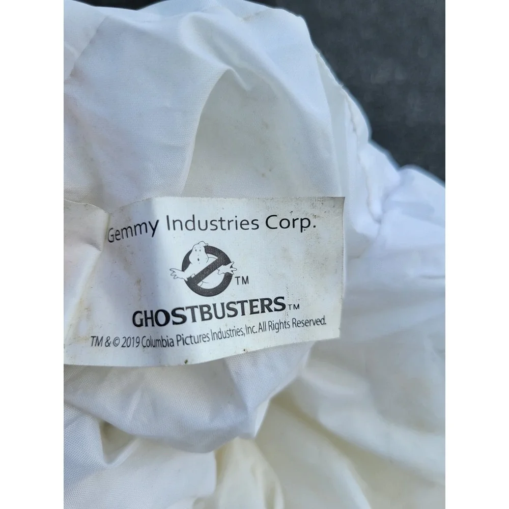 Gemmy Ghostbusters Stay Puft Inflatable 5ft White Pumpkin Halloween Decor